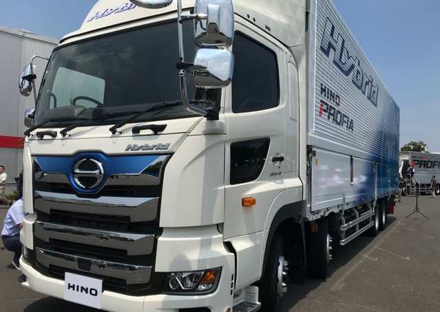 Hino Hybrid Logo - electric truck: Japan's Hino Motors adds AI to hybrid trucks as