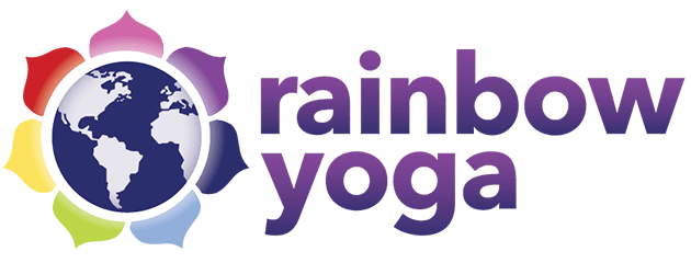 Globe Rainbow Circle Logo - Rainbow Yoga |