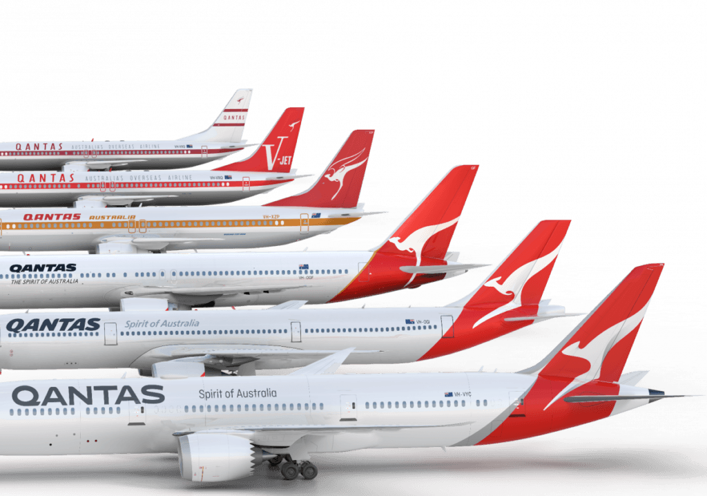 Australia Airlines Logo - The Evolution of the Qantas Airlines Logo