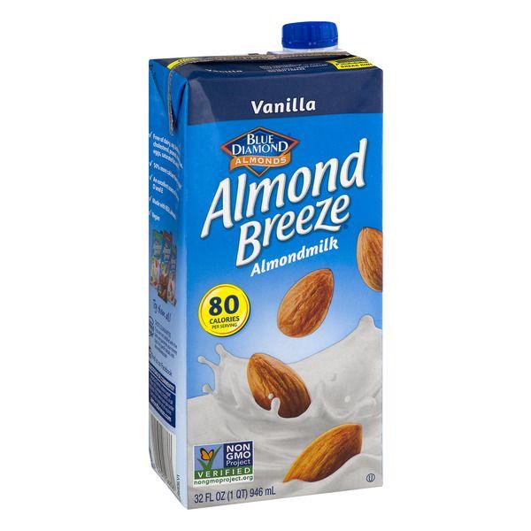 Blue Diamond Milk Logo - Blue Diamond Almond Breeze Vanilla Almond Milk 32OZ | Angelo ...