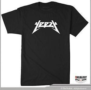 Yezzey Logo - YEEZY LOGO T Shirt Classic Kanye Logo Tee Hip Hop DJ Music Yeezys | eBay