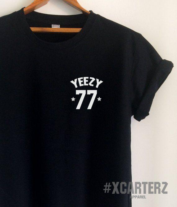 Yezzey Logo - Yeezy Shirts Yeezy Merch Logo Yeezy T Shirts for Women Girls | Etsy