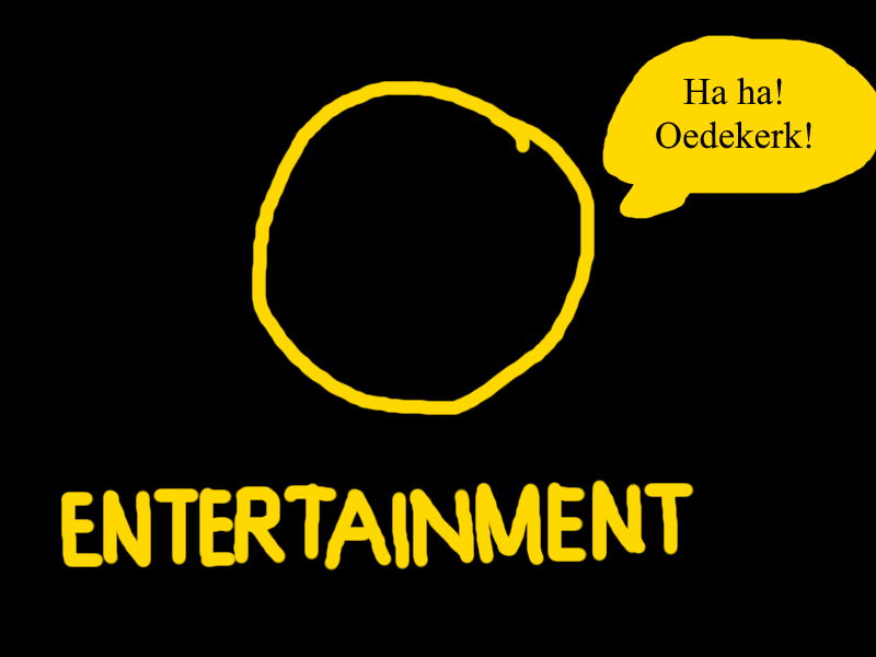 O Entertainment Logo - The O Entertainment Logo Says Oedekerk!