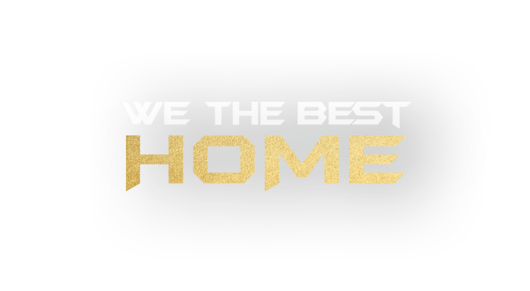 We the Best Logo - GOLDITION® X WE THE BEST HOME BY GLOBAL FURNITURE USA