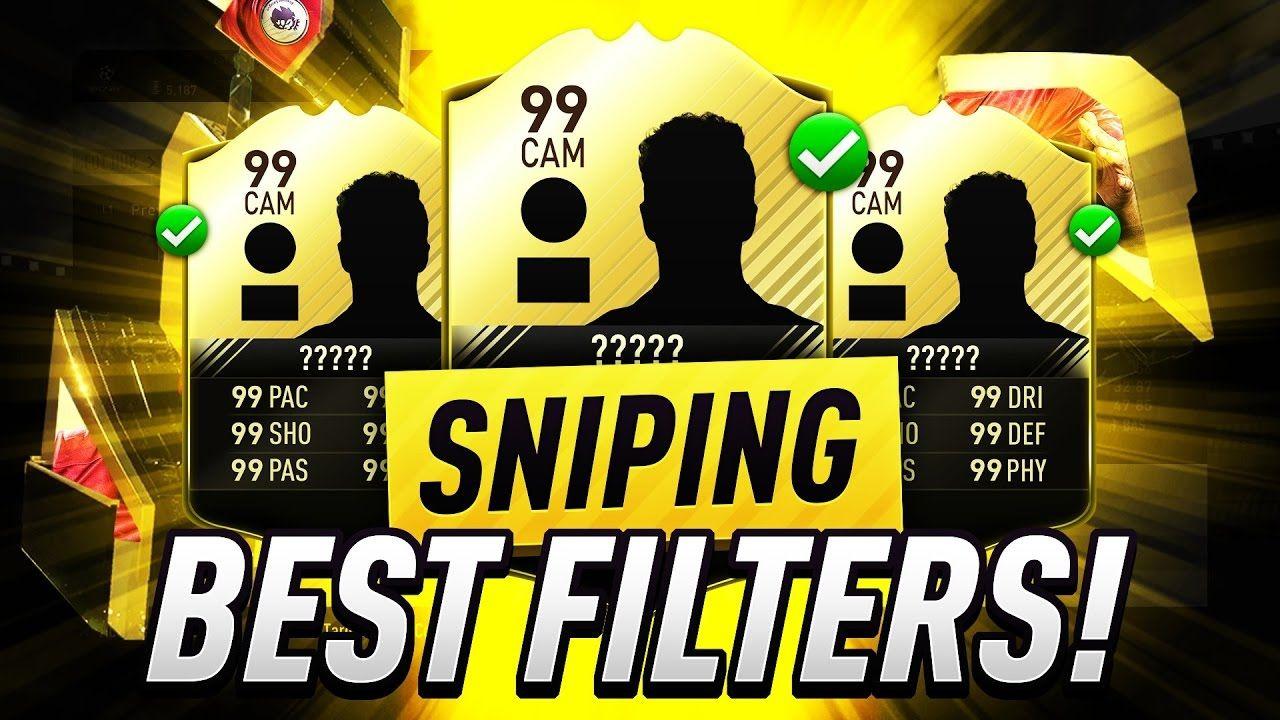 Best Sniping Logo - FIFA 17. THE BEST SNIPING FILTERS WITH LIVE SNIPING REACTIONS