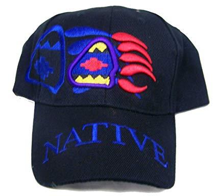 Bear Claw Baseball Logo - Amazon.com : NATIVE PRIDE BEAR CLAW SYMBOLS EMBROIDERED BASEBALL HAT