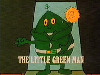 Little Green Man Logo - Little Gems - The Little Green Man