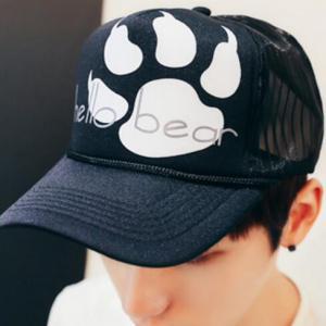 Bear Claw Baseball Logo - Color block bear claw baseball cap for teens hello bear | Buyhathats.com