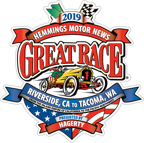 Race Car Automotive Logo - The Great Race