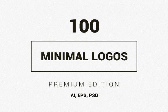 Minimal Logo - Mega Bundle Minimal Edition ~ Logo Templates ~ Creative Market