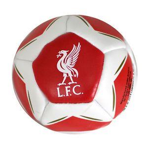 Red and White Soccer Ball Logo - Liverpool Crest Kick N Trick Small Bean Filled Football Red & White ...