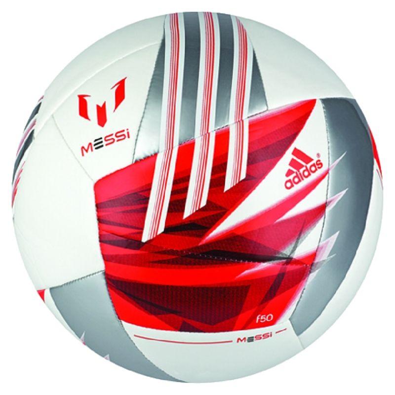 Red and White Soccer Ball Logo - Adidas Soccer Balls|AdidasF50 Messi Soccer Ball in Red and White ...
