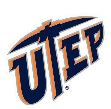 UTEP Logo - Amazon.com : Texas El Paso UTEP Miners NCAA 4x4 Die Cut Decal ...