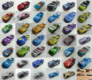 Disney Pixar Cars 1 Logo - Mattel Disney Pixar Cars Racers No.4 - No.123 Toy Car 1:55 Metal ...