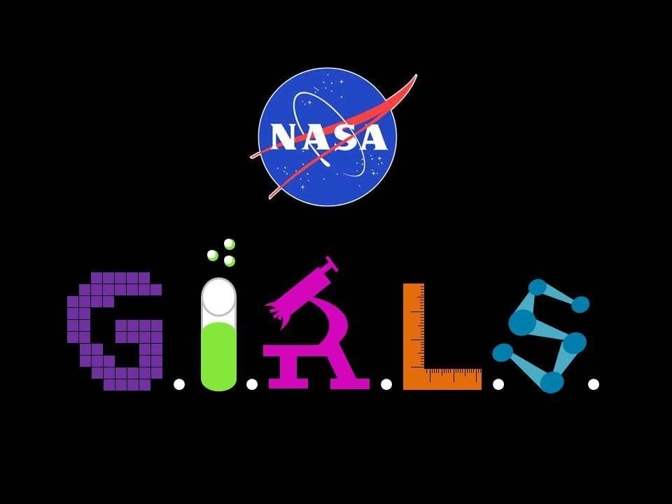 NASA Girl Logo - NASA GIRLS LOGO Black BG | Women@NASA