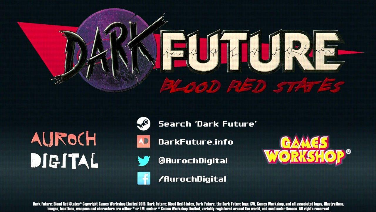 Red Future Logo - Dark Future: Blood Red States - Early Gameplay Video - YouTube