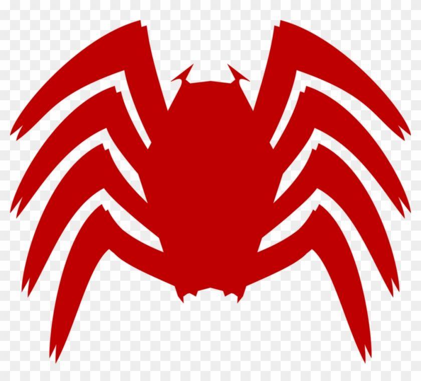 Red Spider Logo - Spiderman Venom Logo - Spider Man Logo Red - Free Transparent PNG ...