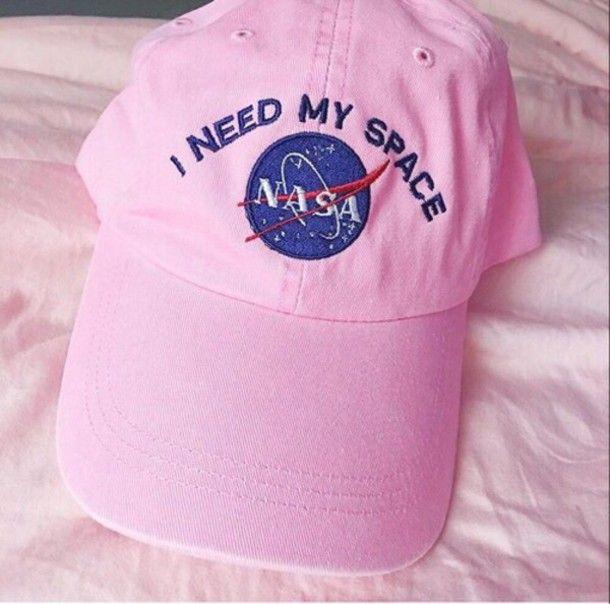 NASA Girl Logo - pink hat available for $25 at amazon.com - Wheretoget