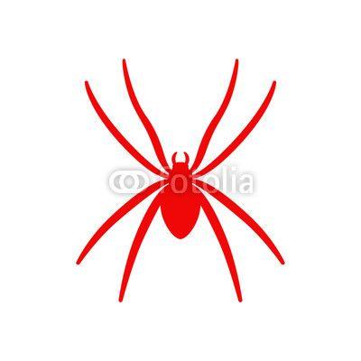 Red Spider Logo - Red Spider logo, icon, sign. Vector illustration | Buy Photos | AP ...