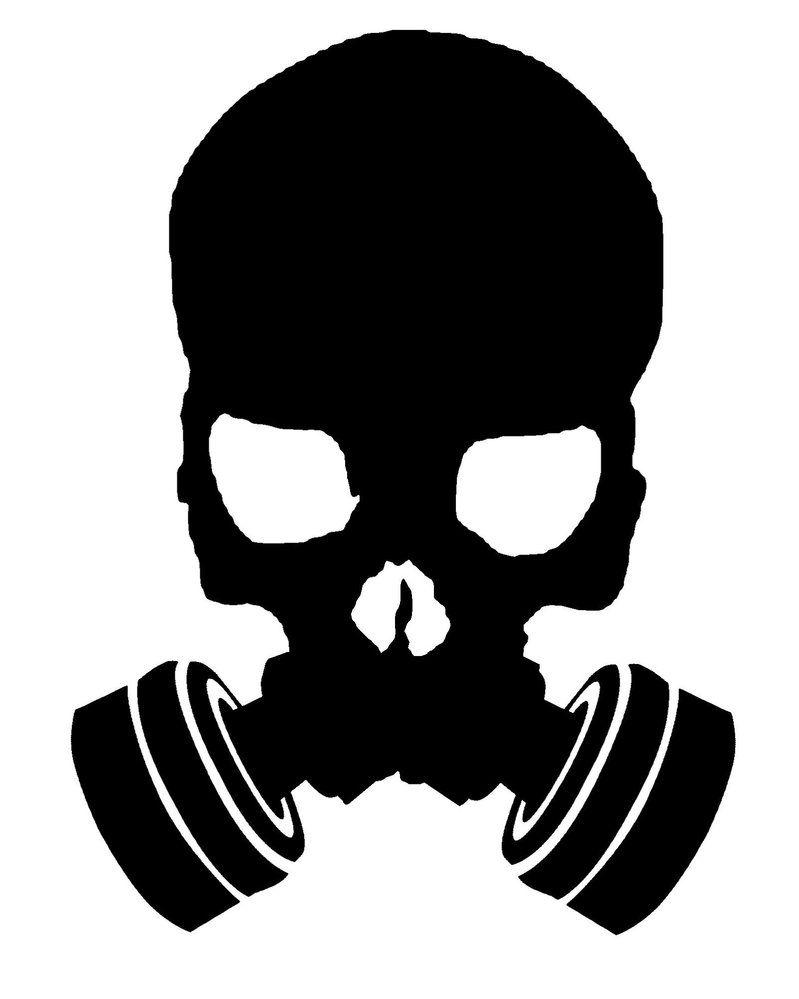Black Mask Logo - Gas mask Logos