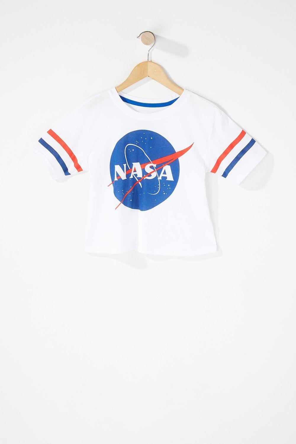 NASA Girl Logo - Girls Fashion Nasa Graphic T-Shirt | Urban Planet