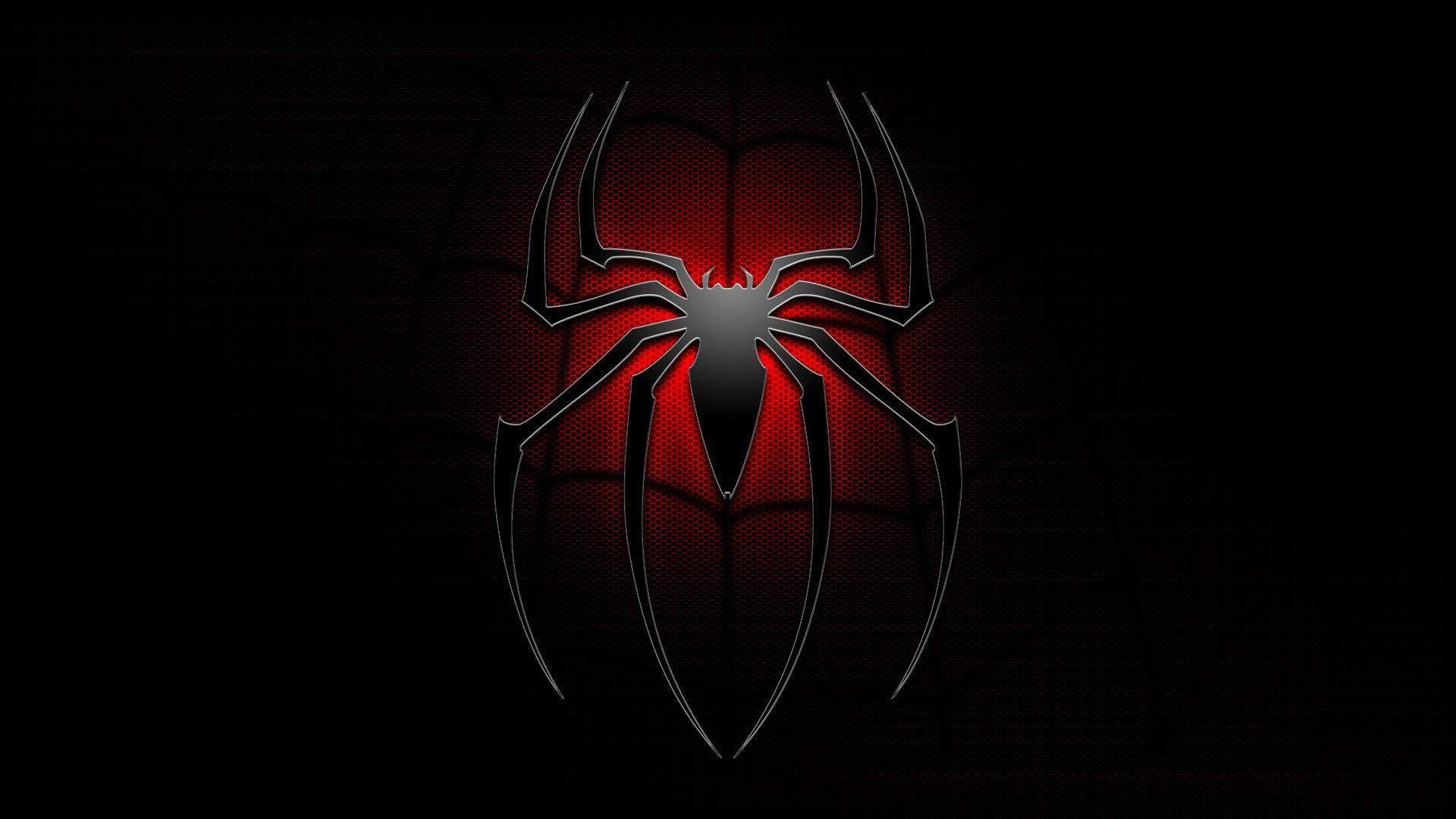 Red Spider Logo - Spider Man Logo Wallpaper