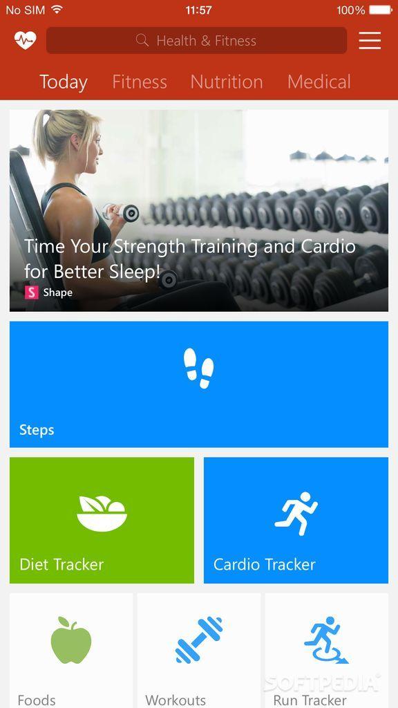 MSN Fitness Logo - Nice Try, Microsoft! Let's See How MSN Health & Fitness Fares on iPhone