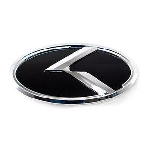 Kia K Logo - K LOGO Emblem Badge for Rear Badge Replacement(1 pc) size 128mm