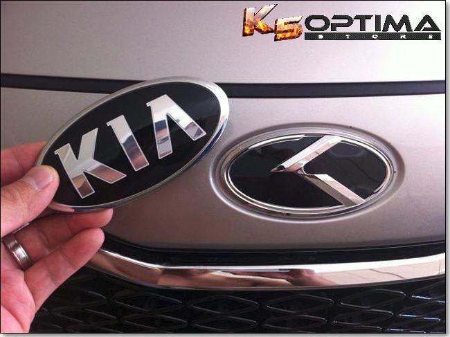 Kia K Logo - K5 Optima Store - Kia Cadenza 3.0 K Logo Emblem Sets