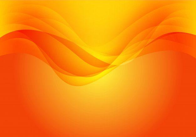 Red and Yellow Wave Logo - Abstract red yellow wave curve luxury background texture Vector