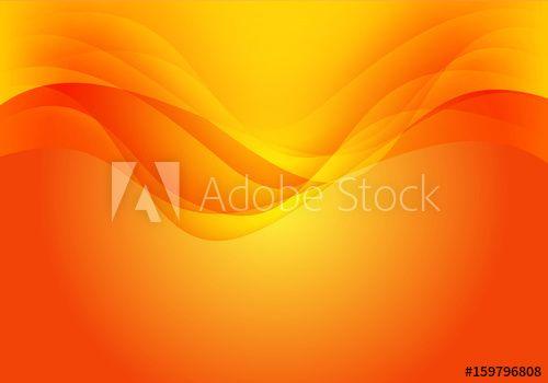 Red and Yellow Wave Logo - Abstract red yellow wave curve design modern luxury background ...