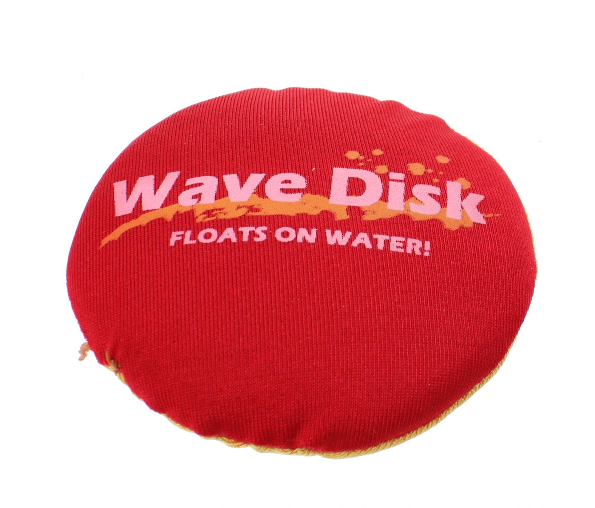 Red and Yellow Wave Logo - Jonotoys wave disk red / yellow 7.5 cm - Internet-Toys