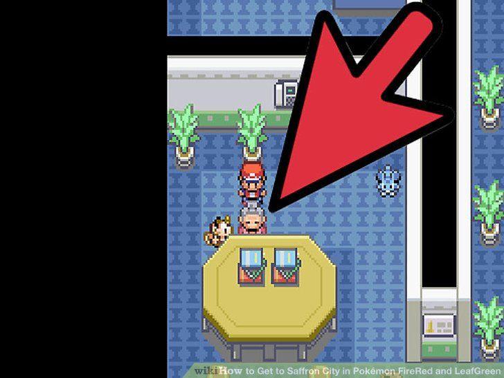 Blue Leaf Green Flame Logo - How to Get to Saffron City in Pokémon FireRed and LeafGreen