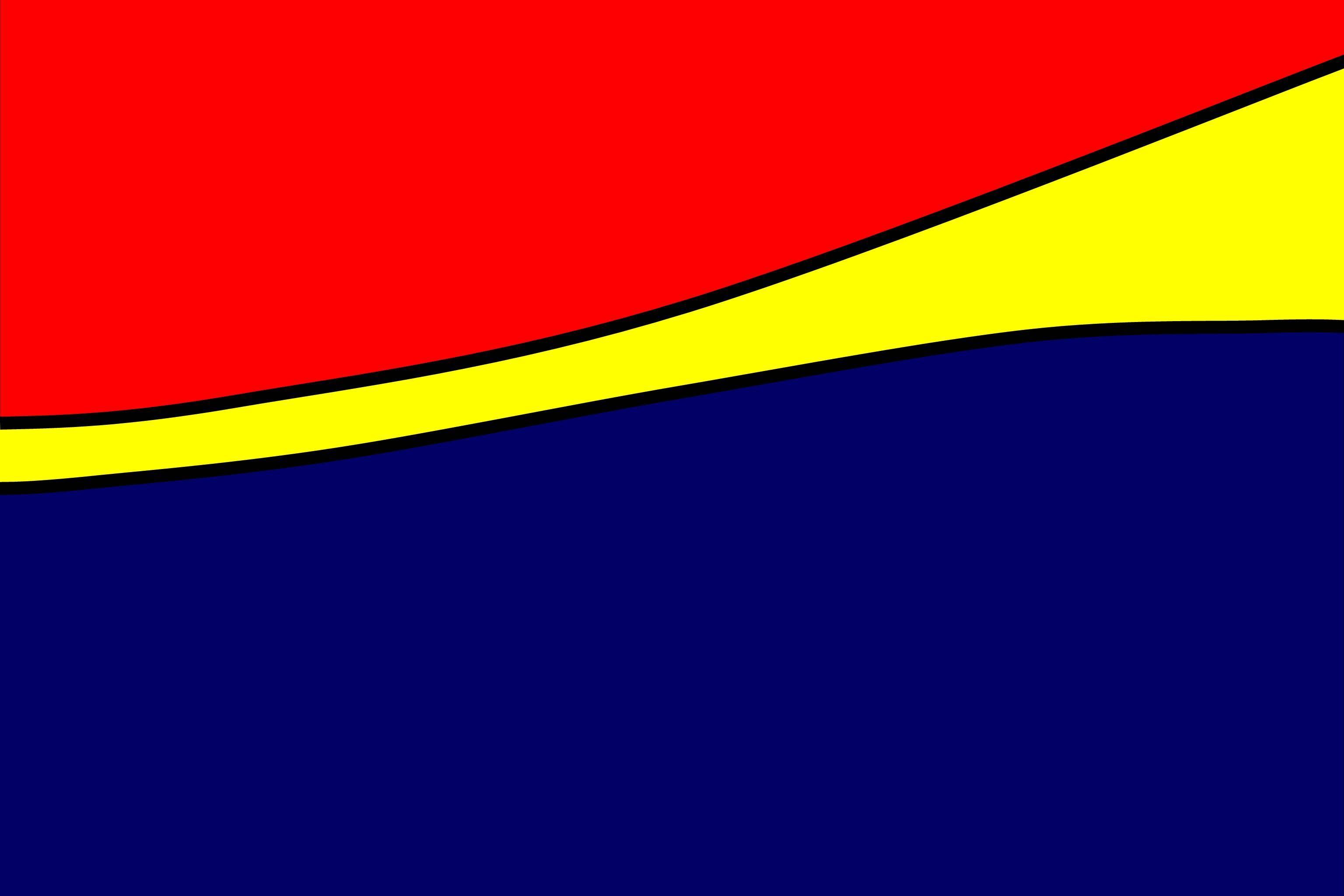 Red and Yellow Wave Logo - Blue Yellow Red. Jak's View of Vancouver v.3