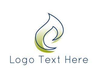 Blue Leaf Green Flame Logo - Leaf Logo Design | Make A Leaf Logo | Page 29 | BrandCrowd