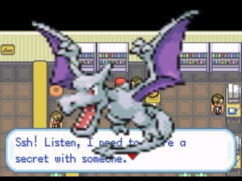 Blue Leaf Green Flame Logo - How To Get Aerodactyl in Pokémon FireRed/LeafGreen Version - YouTube