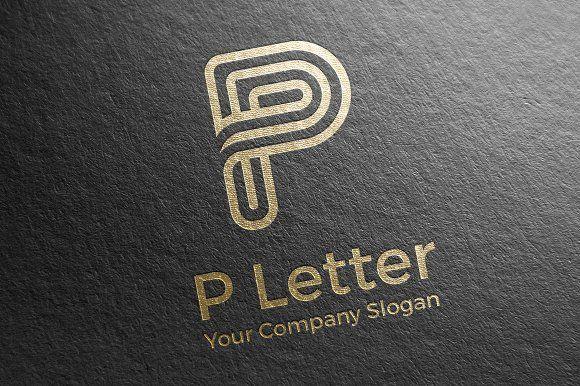Two P Logo - Letter P Logo Vector Icon Logo Templates Creative Market