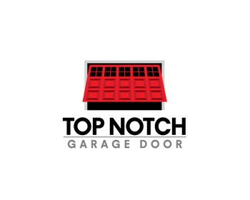 Garage Door Logo - Logo design entry number 62 by regaltouch | Top Notch Garage Door ...