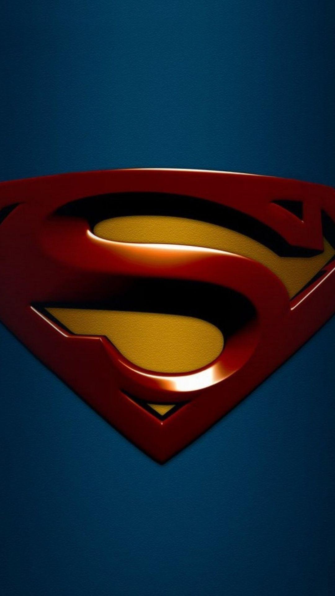 White and Blue Superman Logo - HD Background Superman Logo Blue Red S Wallpaper | WallpapersByte