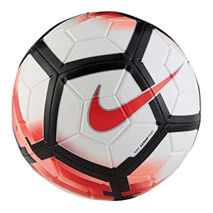 Red and White Soccer Ball Logo - Amazon.com : Nike Strike Soccer Ball (Red/White) (3) : Sports & Outdoors