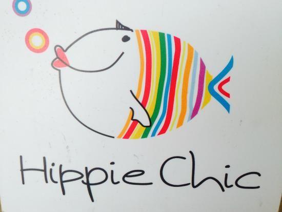Hippie Fish Logo - Hippie fish of Hippie Fish, Agios Ioannis Diakoftis
