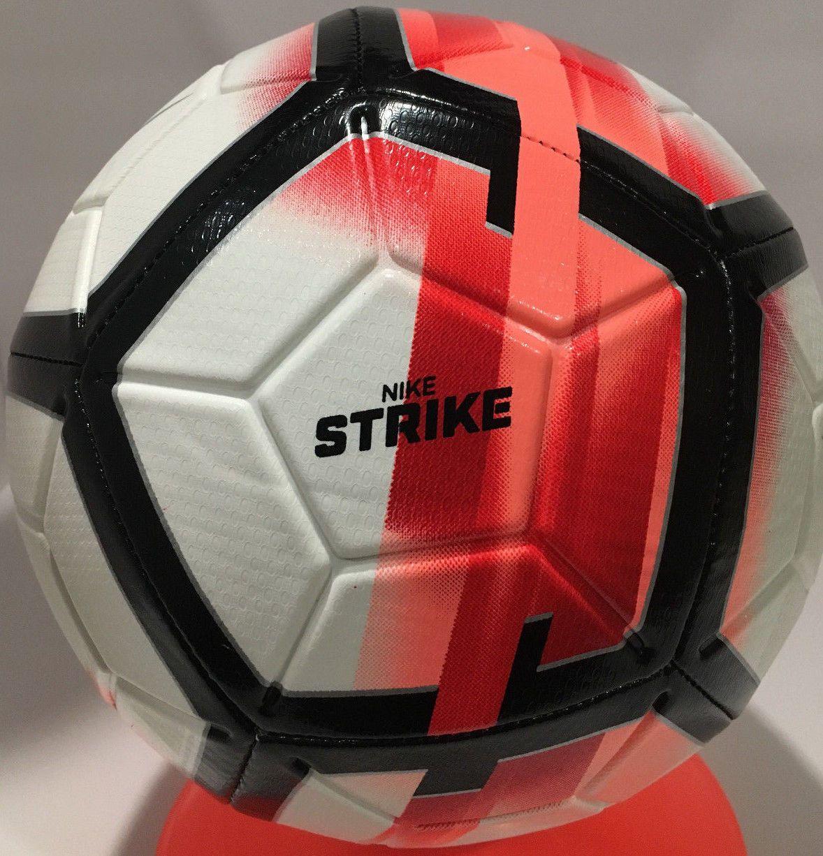 Red and White Soccer Ball Logo - Nike Strike Soccer Ball (red White) (size 5) Sc3147 102