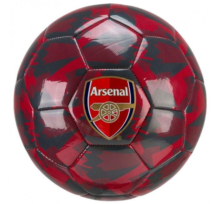 Red and White Soccer Ball Logo - Puma Arsenal Camo Ball - Red/Grey/White | soccerloco