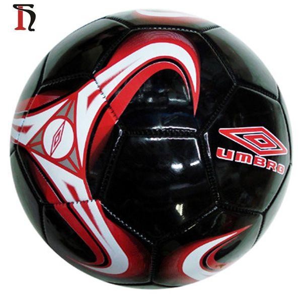 Red and White Soccer Ball Logo - Balones De Futbol Custom Logo Size 5 White Black Blue Yellow Pvc ...