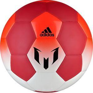 Red and White Soccer Ball Logo - adidas F 50 Xite 2016 Messi Soccer Ball Red