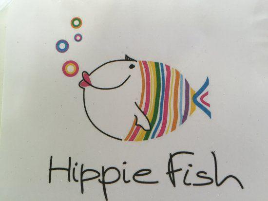 Hippie Fish Logo - of Hippie Fish, Agios Ioannis Diakoftis