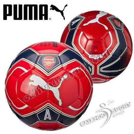 Red and White Soccer Ball Logo - SOCCER ball PUMA 082668 01 Arsenal Unisex Fan Ball-High Risk Red ...