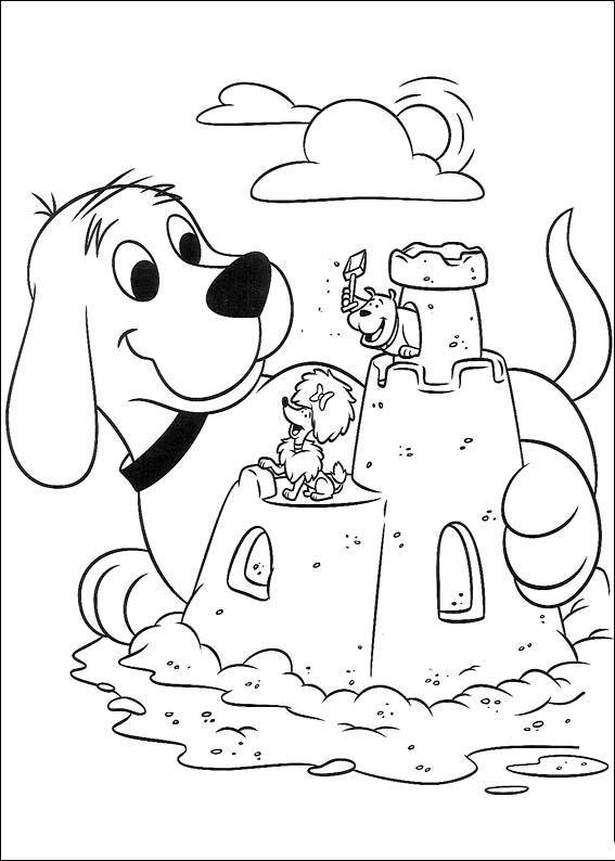 Red Dog Z Logo - Animations A 2 Z - Coloring pages of Clifford the big red dog ...