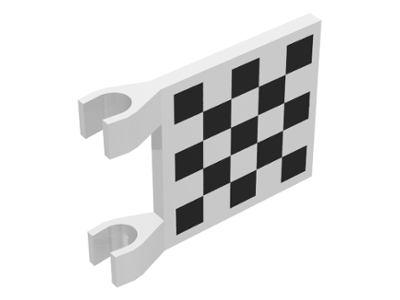 Checkered Square Logo - BrickLink - Part 2335p03 : Lego Flag 2 x 2 Square with Checkered ...