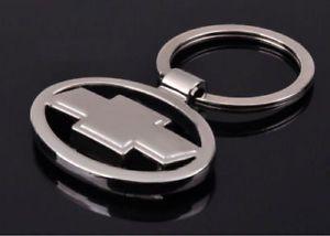 Chevrolet Car Logo - Chevrolet Car Logo Keychain 3D Chrome Metal Car key Chain ...